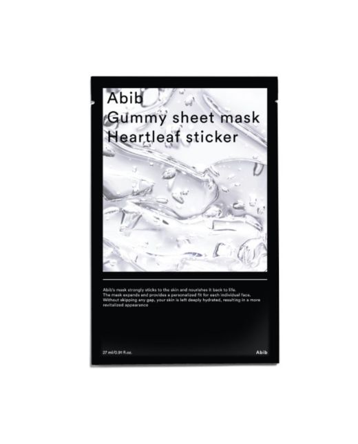 Abib - Gummy Sheet Mask - Heartleaf Sticker - 10pcs