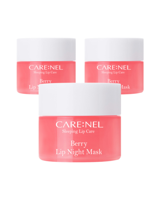 CARE:NEL - Berry Lip Night Mask Set - 5g*3ea
