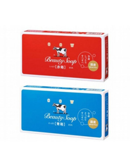 COW soap - Beauty Soap Bar - 85g x3
