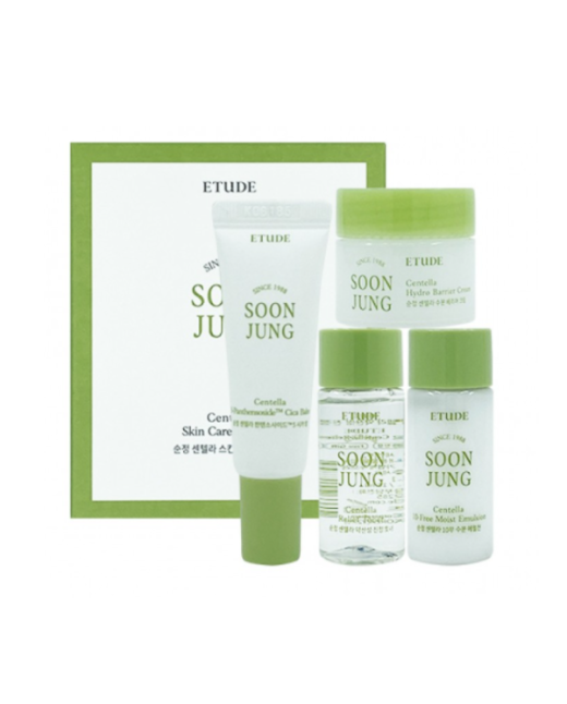 Etude House - Soon Jung Centella Skin Care Trial Kit - 1set(4items)