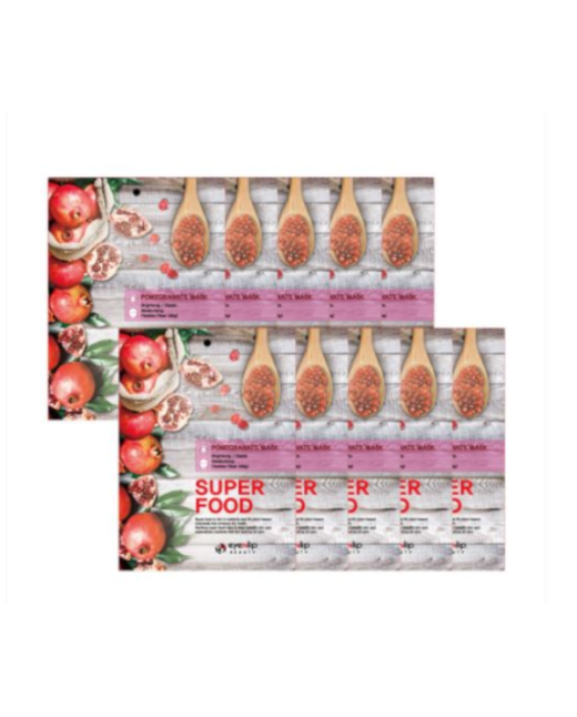 EYENLIP - Super Food Mask - 10pcs - Pomegranate