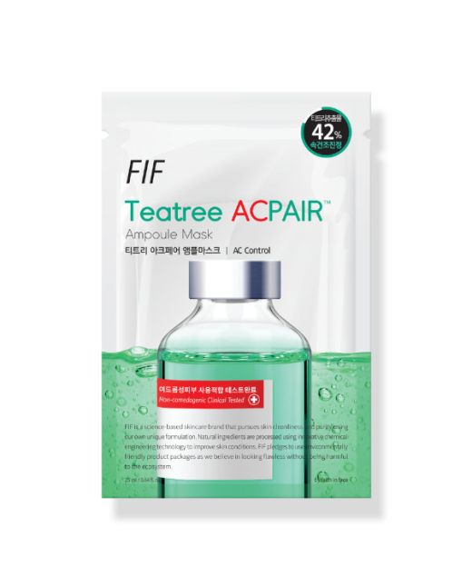 Faith in Face - FIF Teatree ACPAIR Ampoule Mask - 1pc