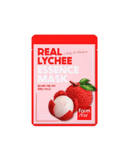 Farm Stay - Real Essence Mask Lychee - 23ml*1pcs