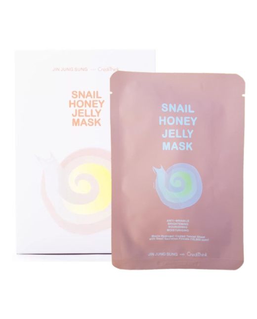 JIN JUNG SUNG - Snail Honey Jelly Mask - 25ml X 10pcs