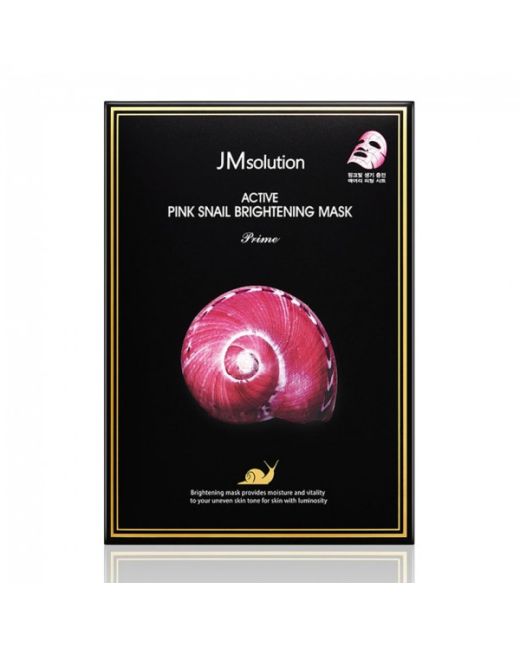 JMsolution -Active Pink Snail Brightening Mask Prime - 10pcs