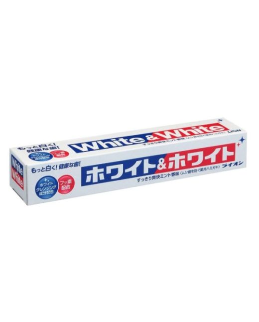 LION - White & White Toothpaste - 150g