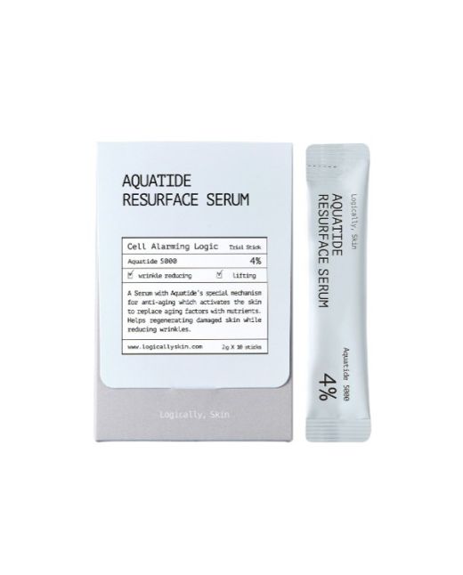 Logically, Skin - Aquatide Resurface Serum Stick Pouch - 2g X 10pcs