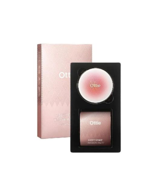 Ottie - Objet D'art Tension Pact SPF50 PA++++ with Refill - 15g*2