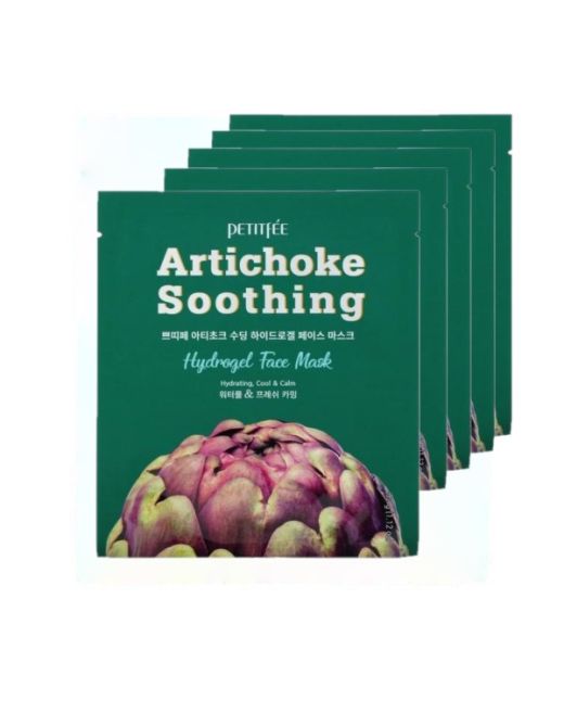 PETITFEE - Artichoke Soothing Hydrogel Mask Pack