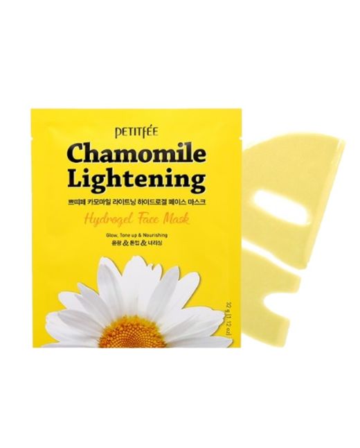 PETITFEE - Hydrogel Mask Pack - 5pcs - #Chamomile Lightening