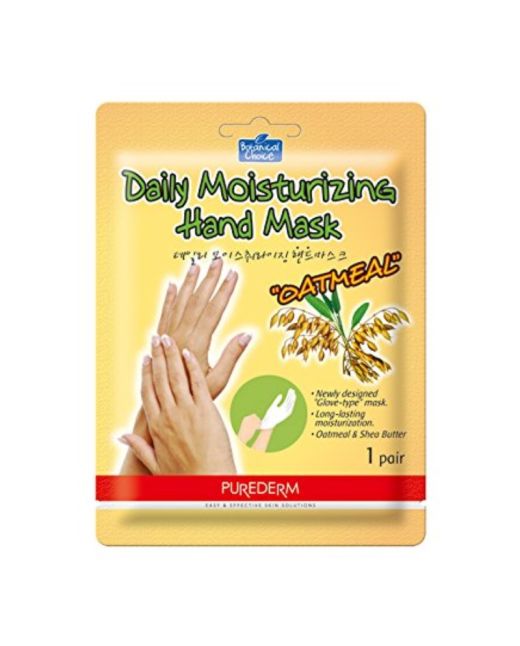 PUREDERM - Daily Moisturizing Hand Mask - Oatmeal - 1pair