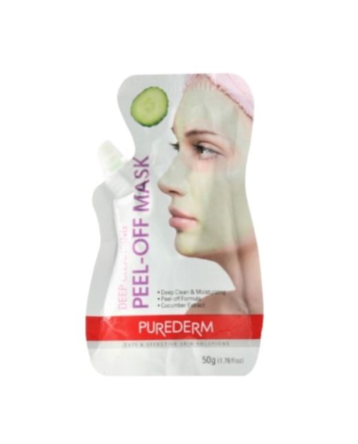 PUREDERM - Deep Cleansing Peel-Off Mask Cucumber - Spout 50g
