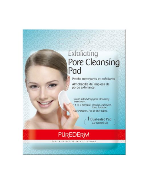 PUREDERM - Exfoliating Pore Cleansing Pad - 1pc
