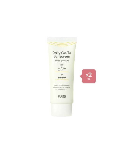 PURITO Daily Go-To Sunscreen - 60ml (2ea) Set