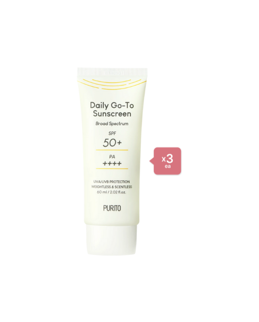 PURITO Daily Go-To Sunscreen - 60ml (3ea) Set