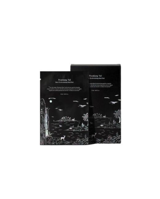 Pyunkang Yul - Black Tea Revitalizing Mask Pack - 10pcs