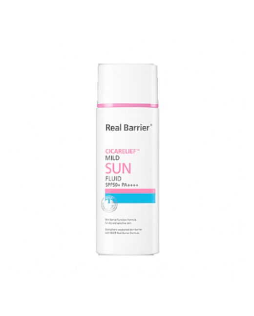 Real Barrier - Cicarelief Mild Sun Fluid SPF50+ PA++++ - 55ml