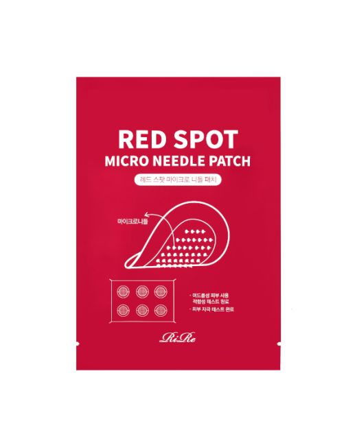 RiRe - Red Spot Micro Needle Patch - 6 patches