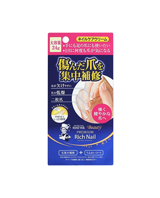 Rohto Mentholatum  - Hand Veil Beauty Premium Rich Nail Cream - 24g