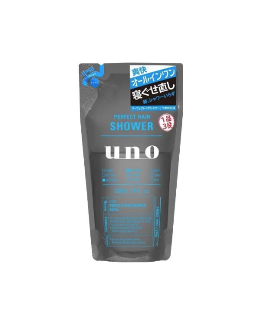 Shiseido - Uno Perfect Hair Shower Refill - 220ml