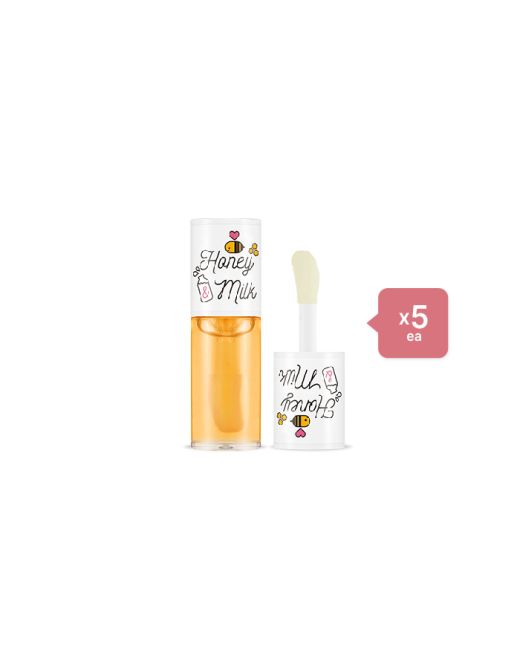 A'PIEU Honey & Milk Lip Oil/5g (5ea) Set