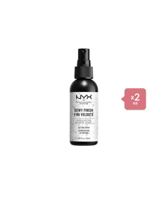 NYX - Makeup Setting Spray - Dewy - 60ml (2ea) Set