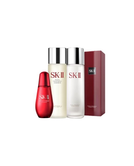 SK-II Facial Treatment Essence & Lotion + Skin Power Essence Set