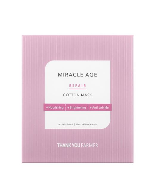 THANK YOU FARMER - Miracle Age Repair Cotton Mask