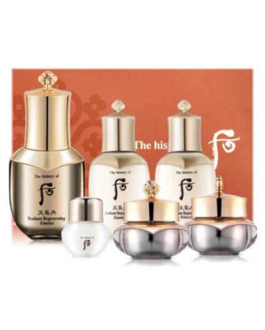The History of Whoo - Cheongidan Radiant Special Gift Set - 6items