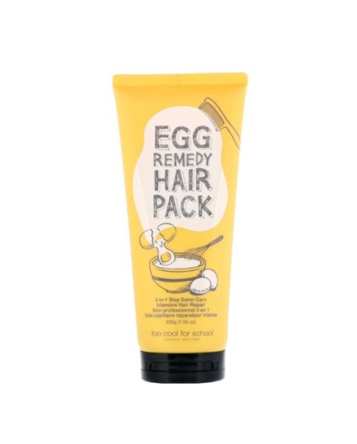 Too Cool For School - Egg Remedy Hair Pack - 200g