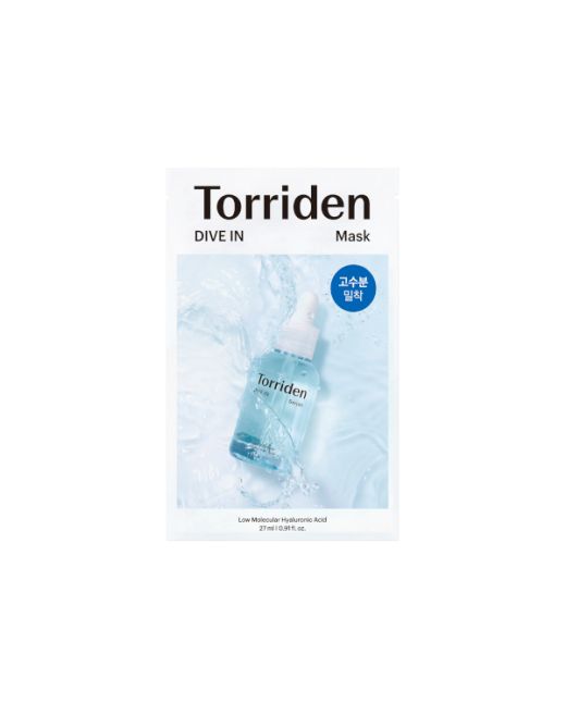 Torriden - DIVE-IN Low Molecule Hyaluronic Acid Mask Pack - 27ml