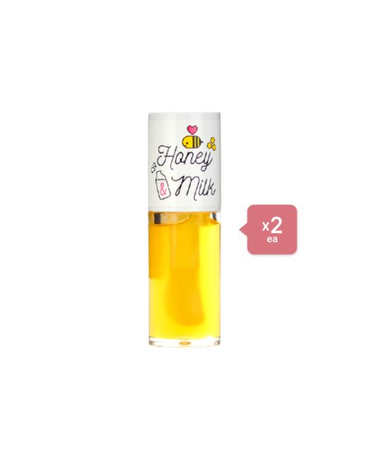 A'PIEU - Honey & Milk Lip Oil (2ea) Set