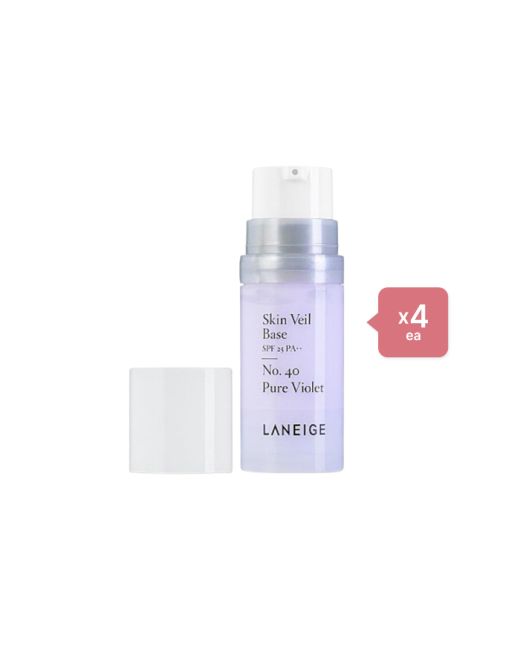 LANEIGE LANEIGE - Skin Veil Base (SPF25 PA++) - No.40 Pure Violet - 10ml (4ea) Set