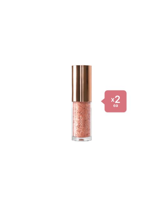 Peach C Champagne Eye Glitter - 3.5g - 03 Rose Coral (2ea) Set